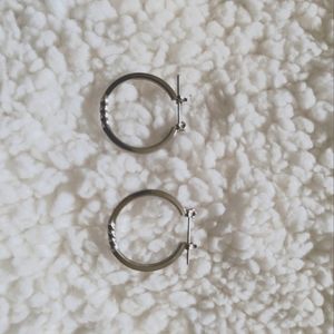 Hoop Earrings w/ design